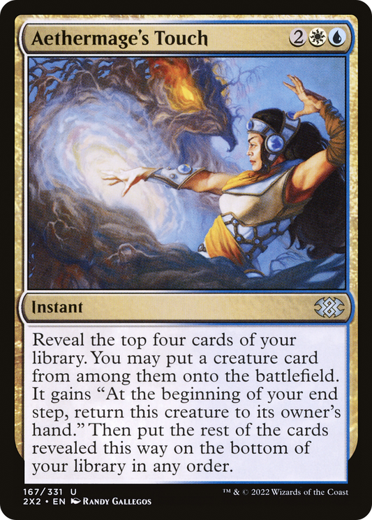 Aethermage's Touch (167) Foil - Double Masters 2022