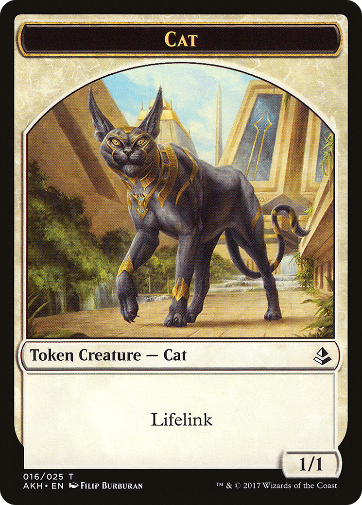 Cat (016) - Amonkhet Tokens