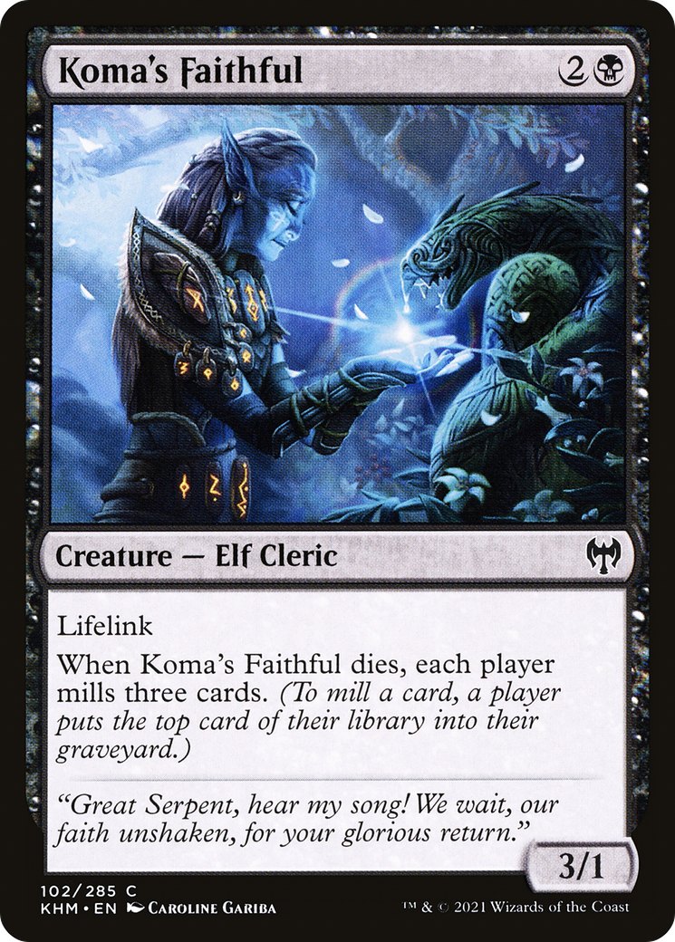 Koma's Faithful (102) - Kaldheim