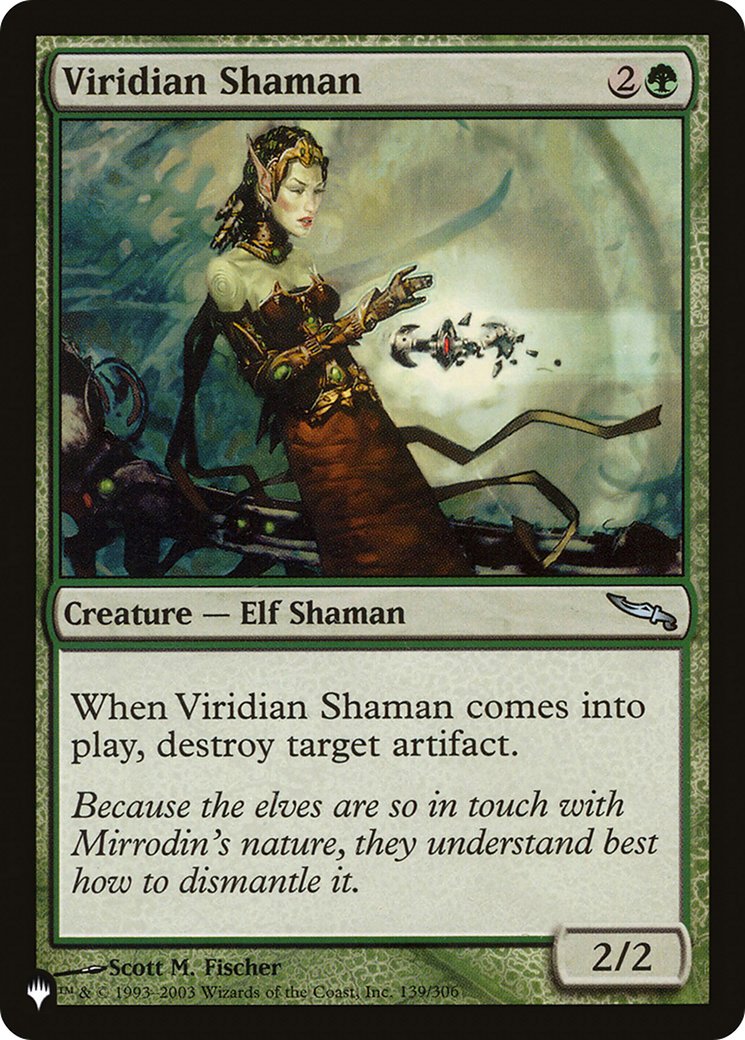 Viridian Shaman [The List Reprints] | Silver Goblin