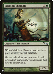 Viridian Shaman [The List Reprints] | Silver Goblin