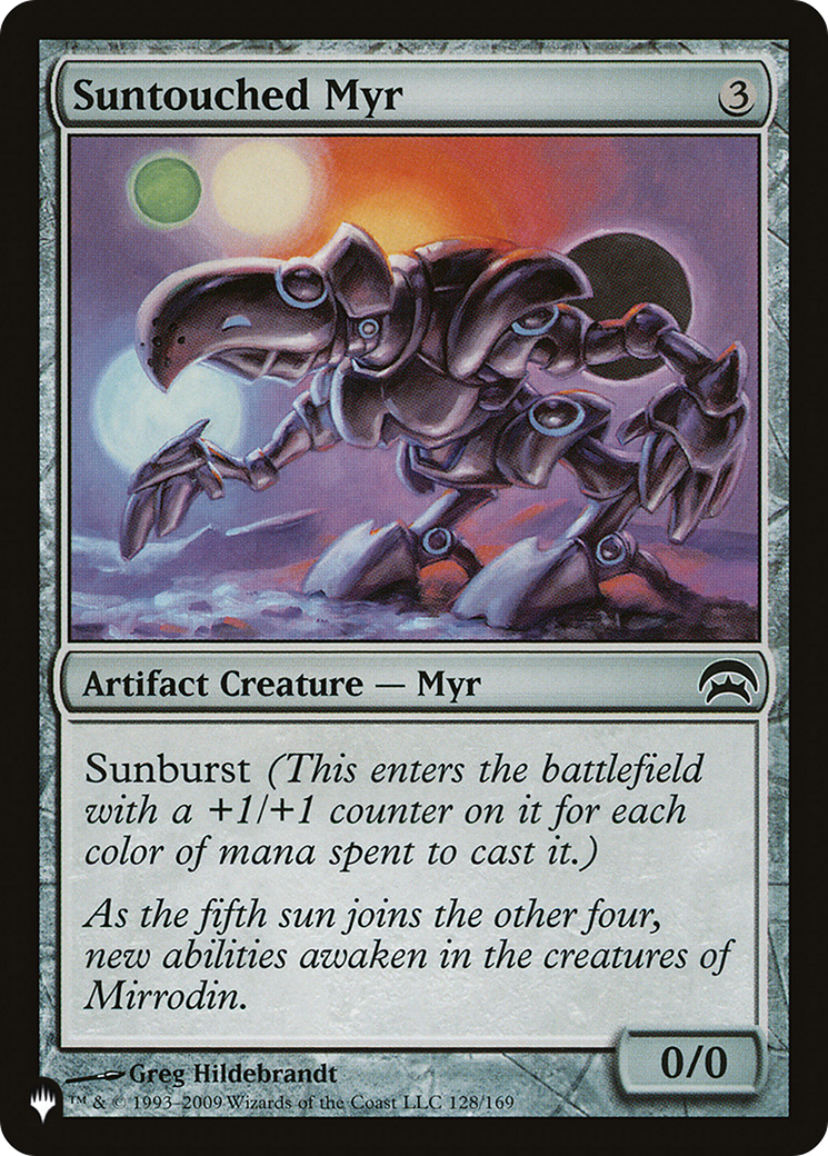 Suntouched Myr (HOP-128) - The List