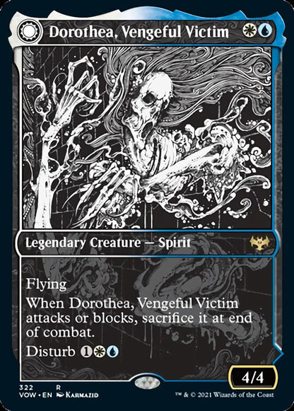 Dorothea, Vengeful Victim // Dorothea's Retribution (Showcase) (322) - Innistrad: Crimson Vow