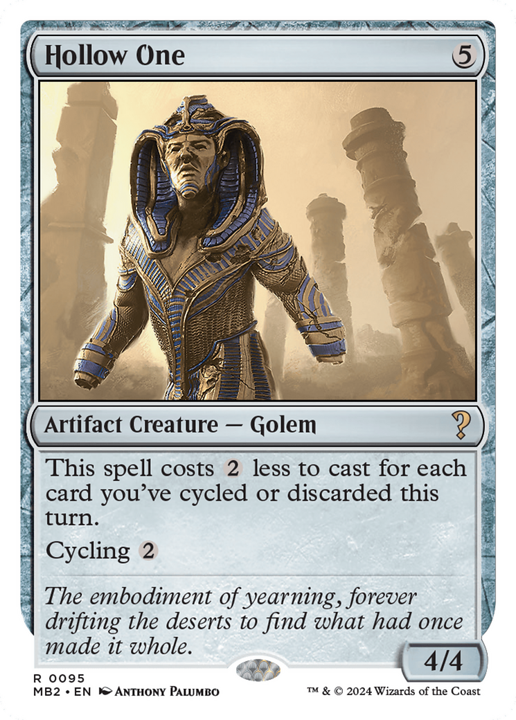Hollow One (White Border) (095) - Mystery Booster 2