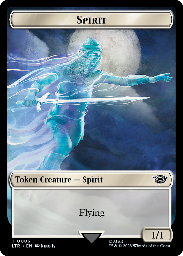 Food (09) // Spirit Double-Sided Token [The Lord of the Rings: Tales of Middle-Earth Tokens] | Silver Goblin