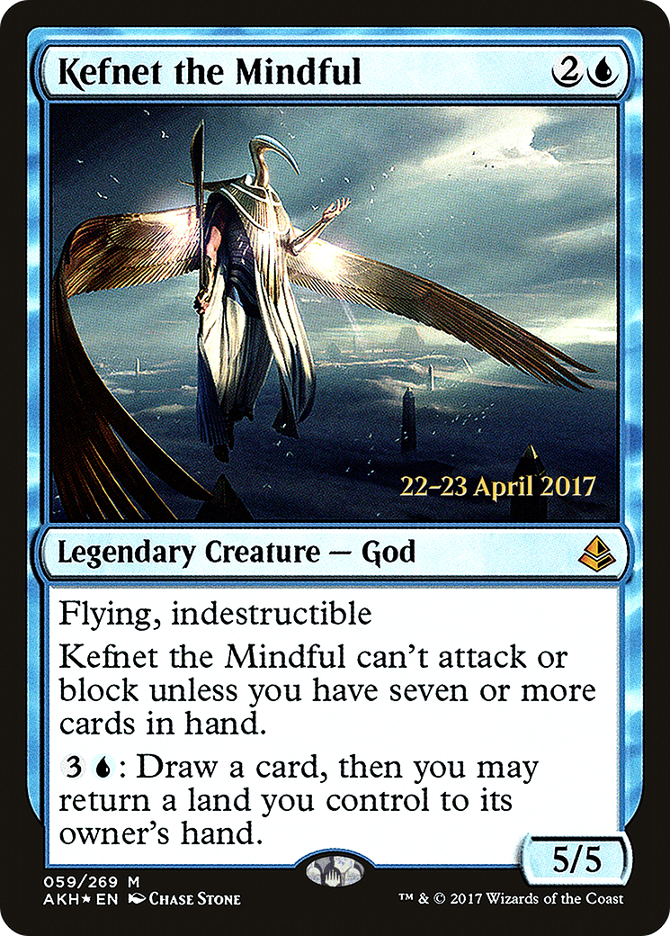 Kefnet the Mindful (059) Foil - Amonkhet Promos