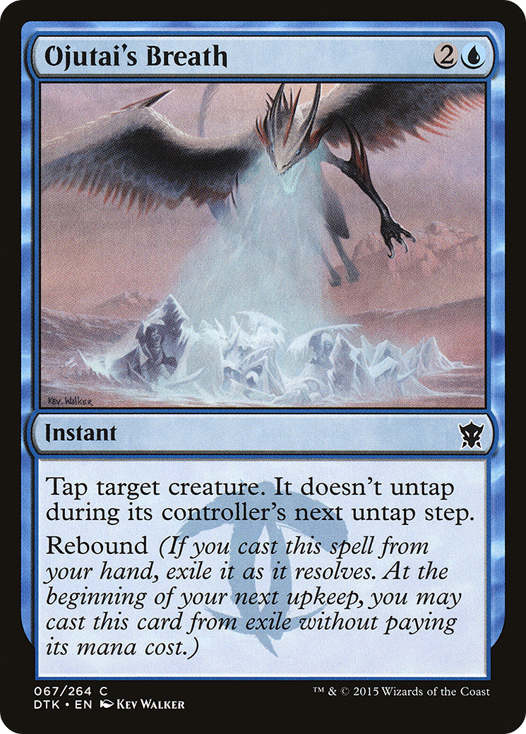 Ojutai's Breath (067) - Dragons of Tarkir