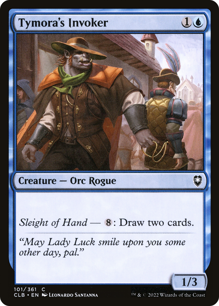 Tymora's Invoker (101) Foil - Commander Legends: Battle for Baldur's Gate