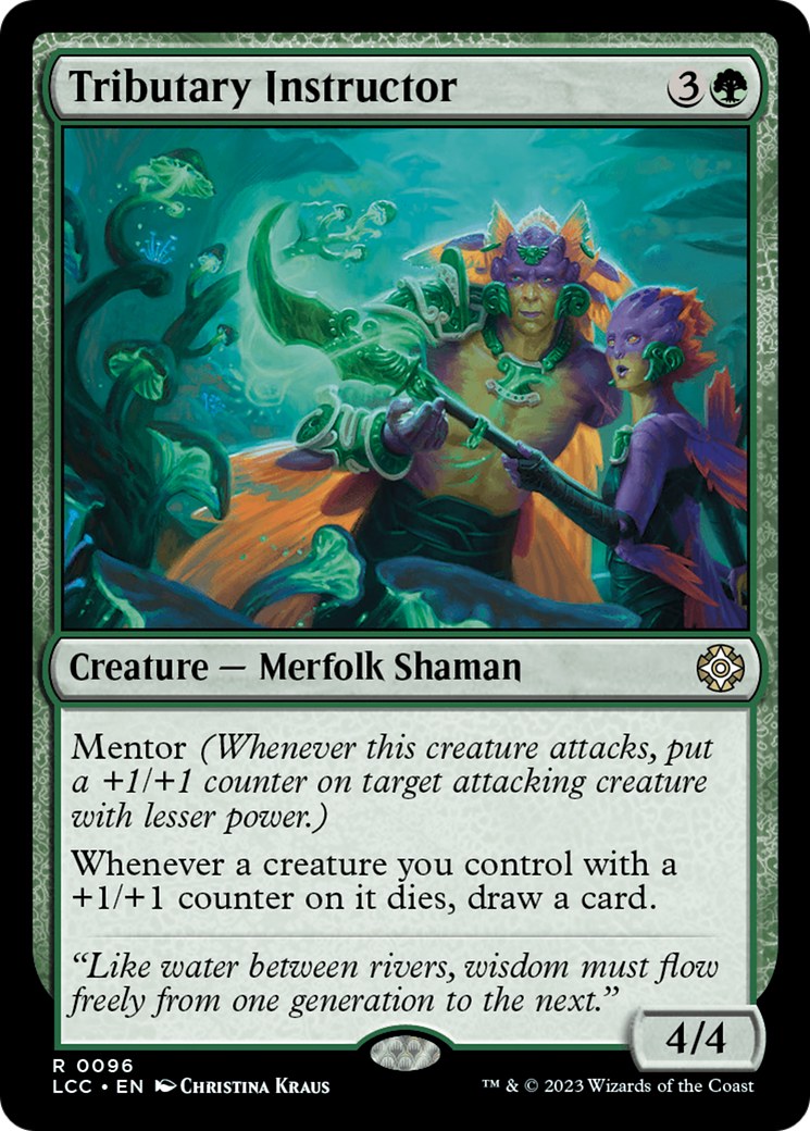Tributary Instructor (096) - The Lost Caverns of Ixalan Commander