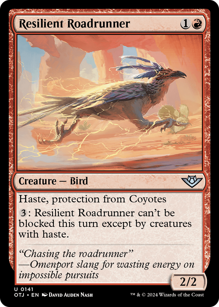 Resilient Roadrunner [Outlaws of Thunder Junction] | Silver Goblin