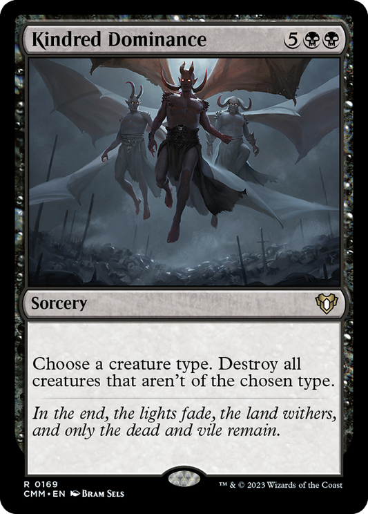 Kindred Dominance [Commander Masters] Foil