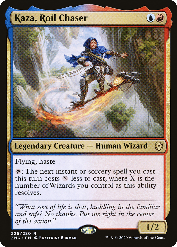 Kaza, Roil Chaser (225) - Zendikar Rising