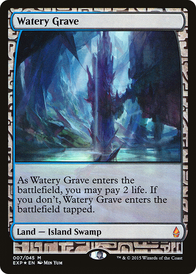 Watery Grave (007) Foil - Zendikar Expeditions