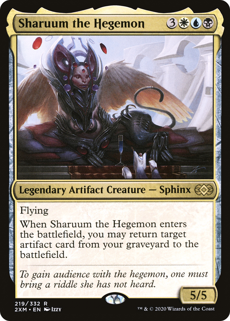 Sharuum the Hegemon (219) Foil - Double Masters