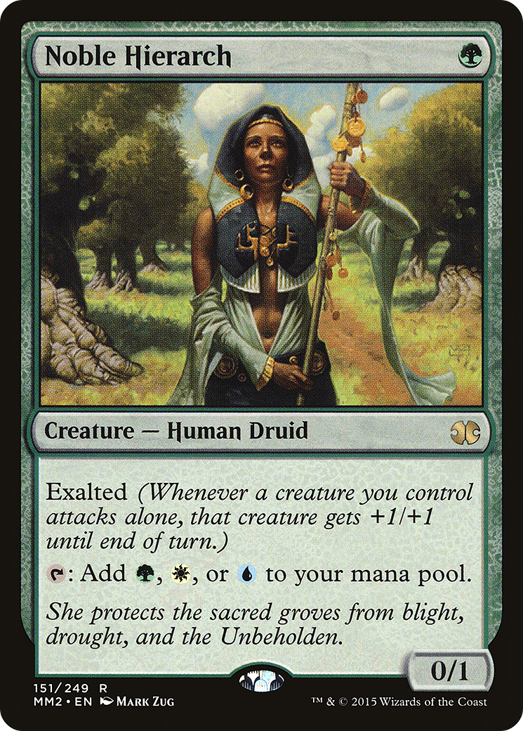 Noble Hierarch (151) Foil - Modern Masters 2015