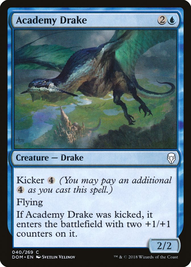 Academy Drake [Dominaria] | Silver Goblin