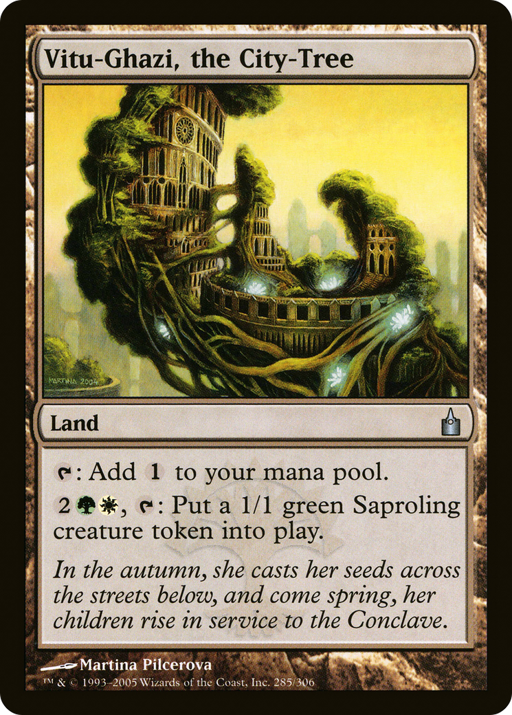 Vitu-Ghazi, the City-Tree (285) Foil - Ravnica: City of Guilds
