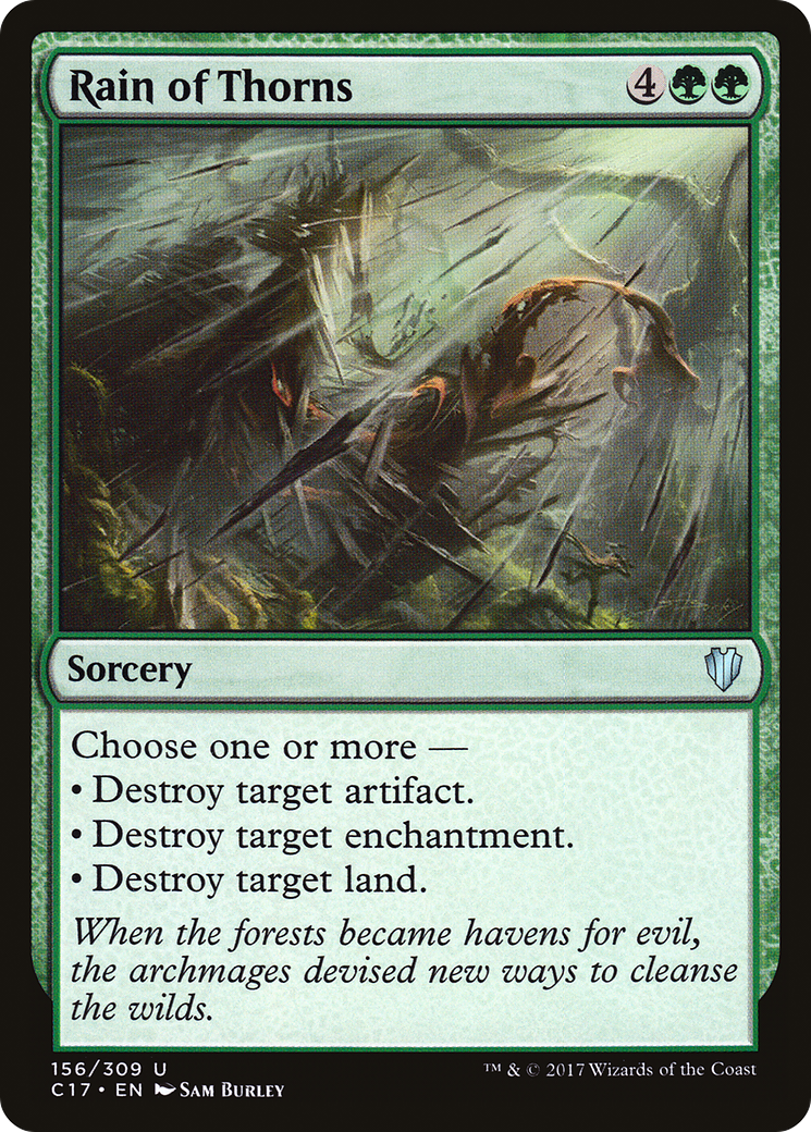 Rain of Thorns (156) - Commander 2017