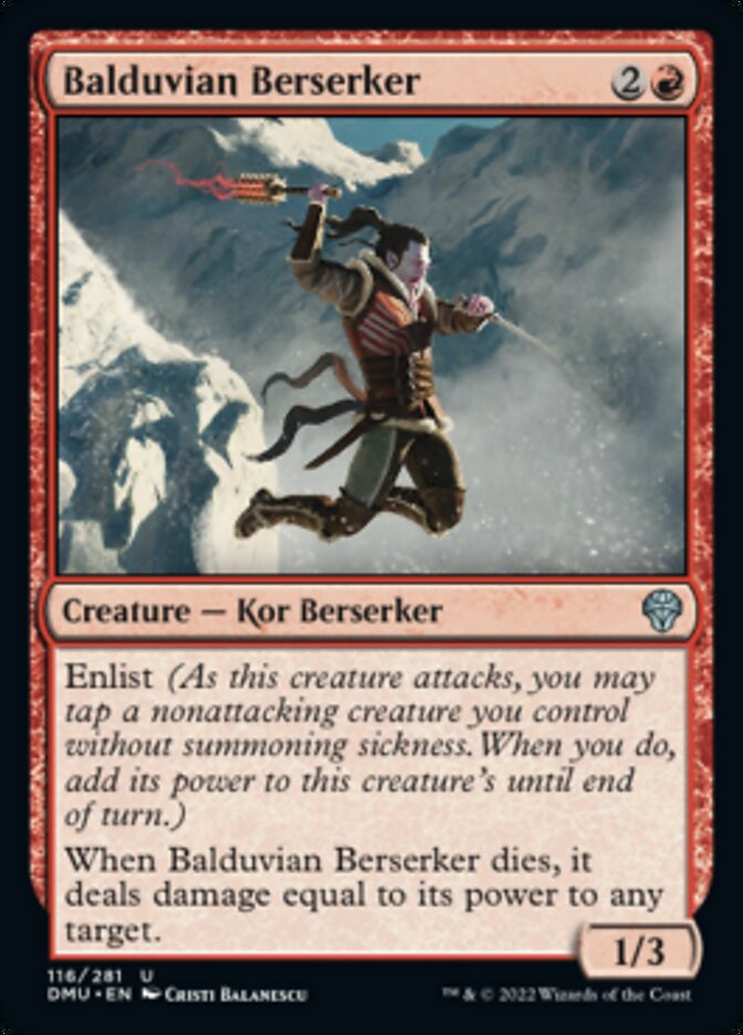 Balduvian Berserker [Dominaria United] | Silver Goblin