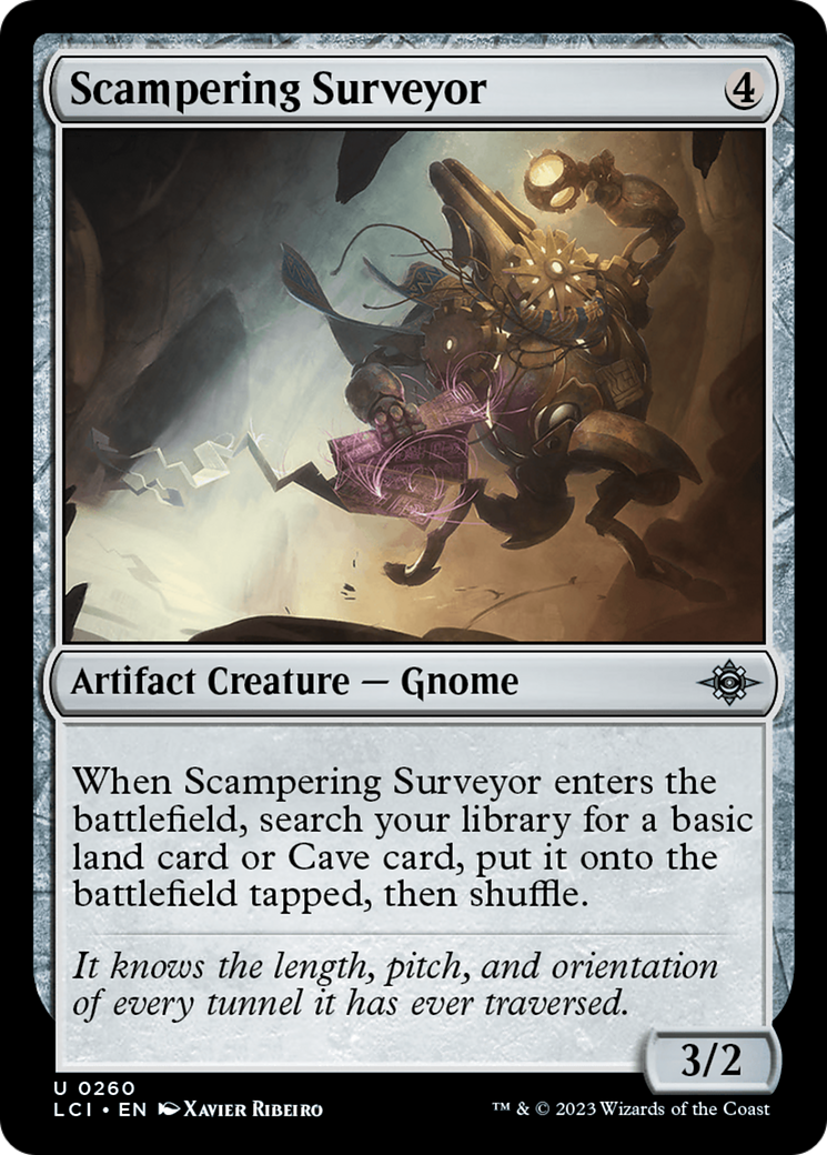 Scampering Surveyor (260) Foil - The Lost Caverns of Ixalan