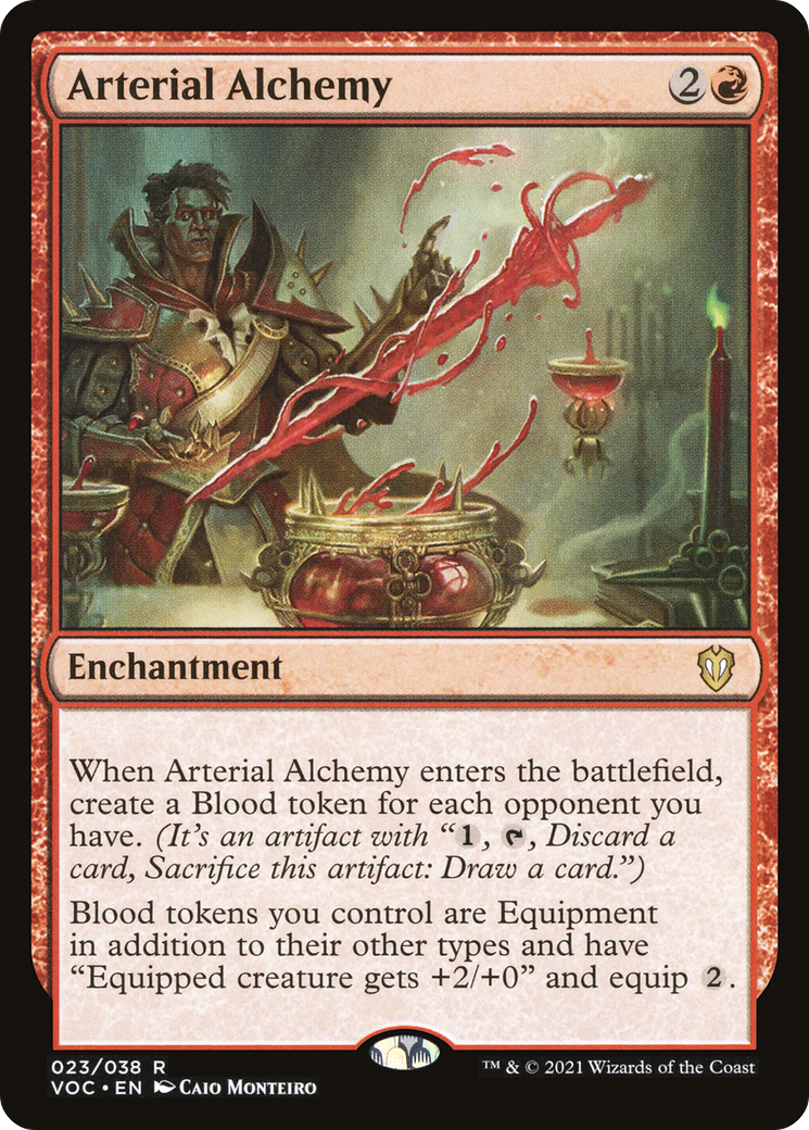 Arterial Alchemy [Innistrad: Crimson Vow Commander] | Silver Goblin