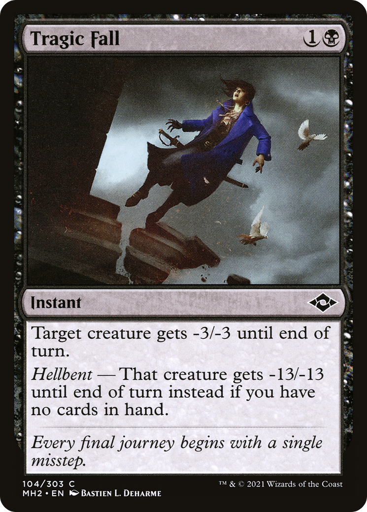 Tragic Fall (104) Foil - Modern Horizons 2