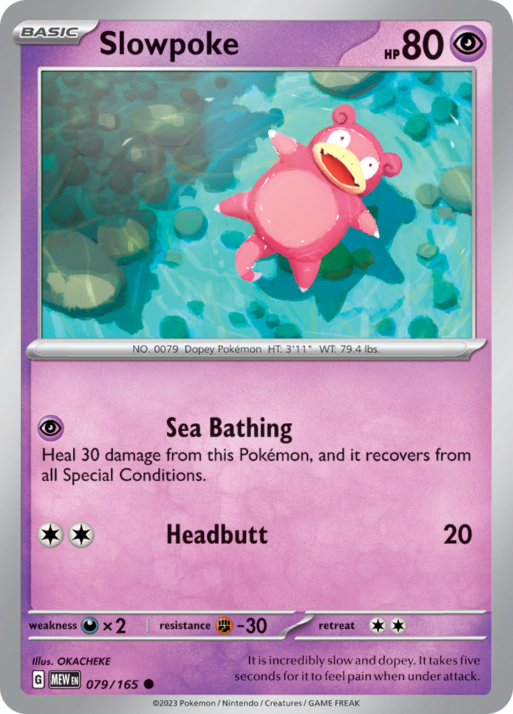 Slowpoke (079/165) [Scarlet & Violet: 151] | Silver Goblin