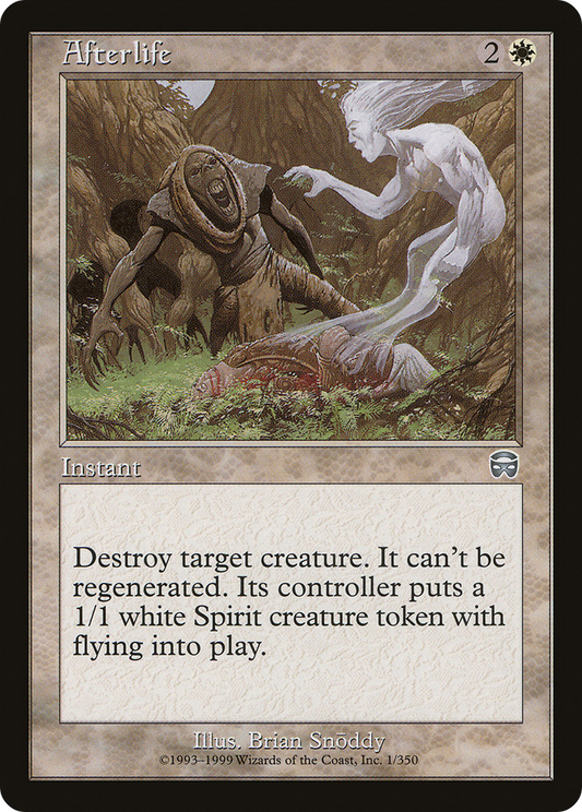 Afterlife (001) Foil - Mercadian Masques
