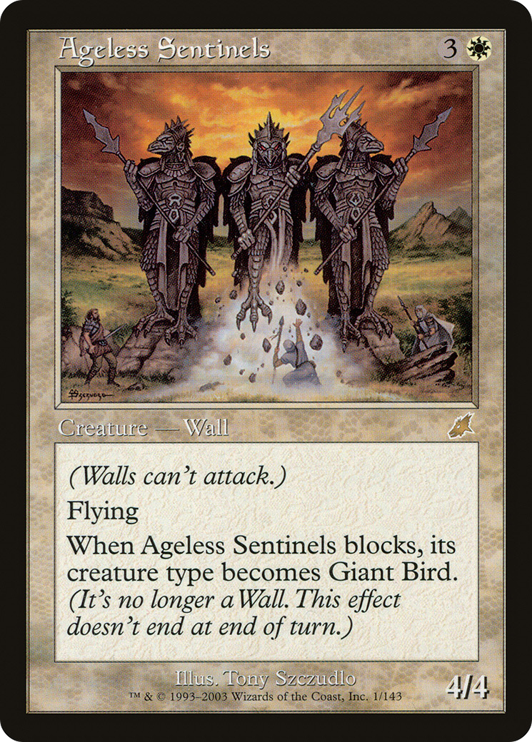 Ageless Sentinels (001) Foil - Scourge