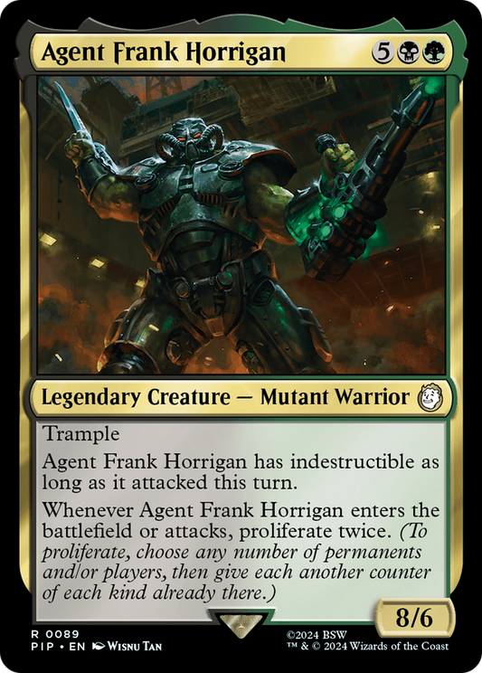 Agent Frank Horrigan (089) Foil - Fallout