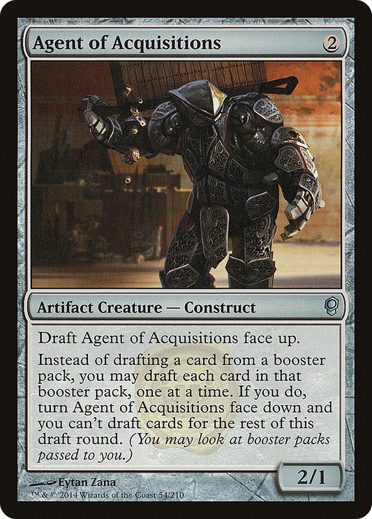 Agent of Acquisitions (054) Foil - Conspiracy