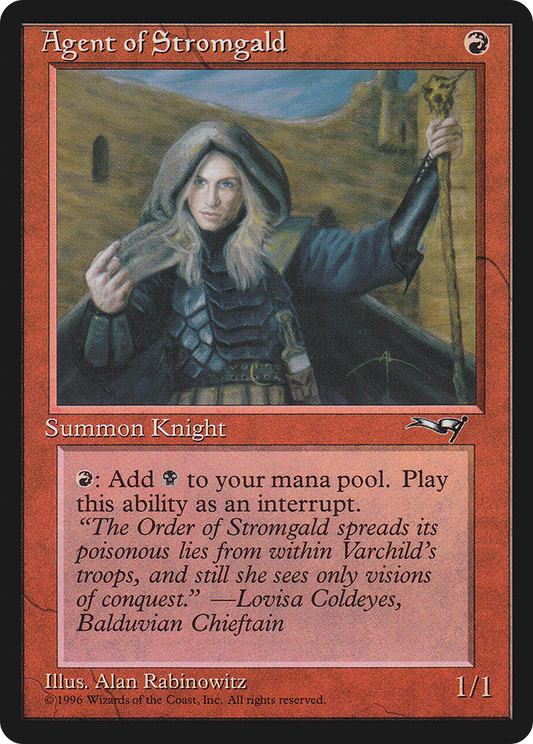 Agent of Stromgald (a) - Alliances