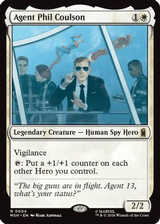 Agent Phil Coulson (004) - Marvel Super Heroes