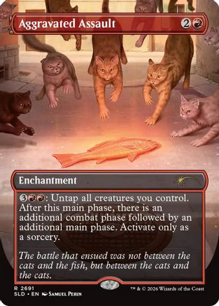 Aggravated Assault (2691) - Secret Lair Drop Series