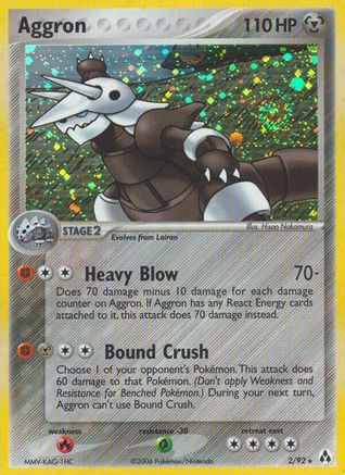 Aggron (2) Holofoil - Legend Maker