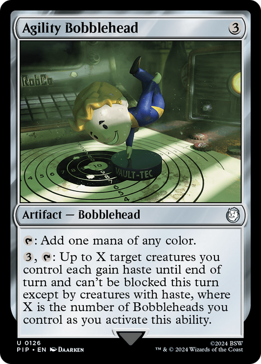 Agility Bobblehead (126) Foil - Fallout