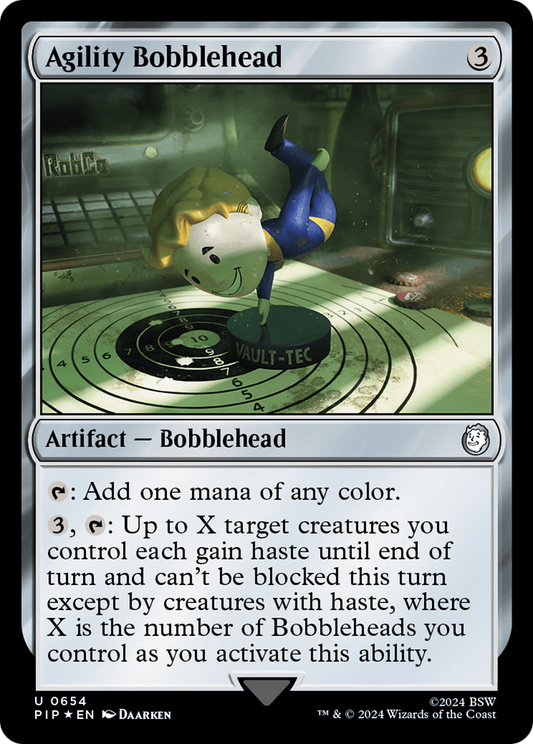Agility Bobblehead (654) Surge Foil - Fallout