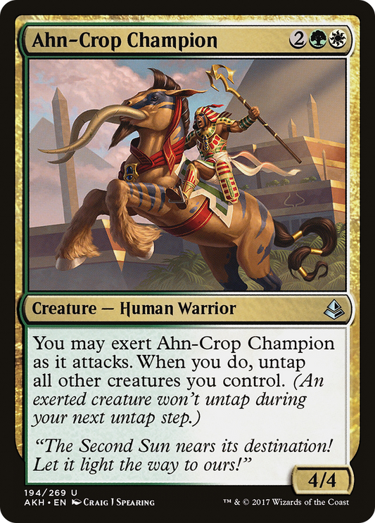 Ahn-Crop Champion (194) Foil - Amonkhet