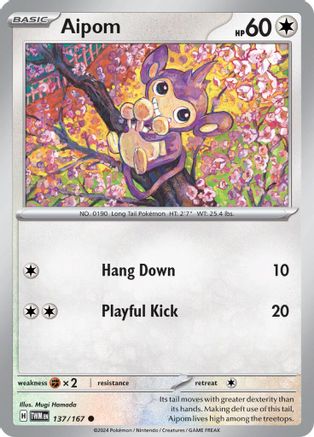 Aipom (137) - Twilight Masquerade