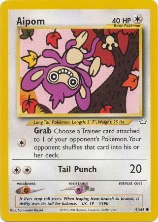 Aipom (41) (Unlimited) - Neo Revelation