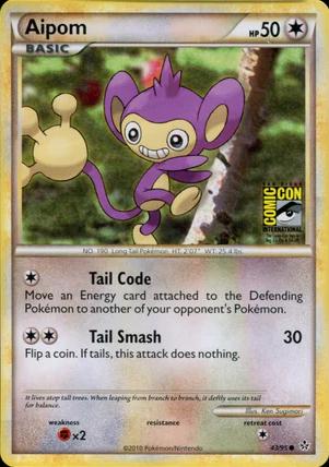 Aipom (San Diego Comic Con) (43) - Miscellaneous Cards & Products