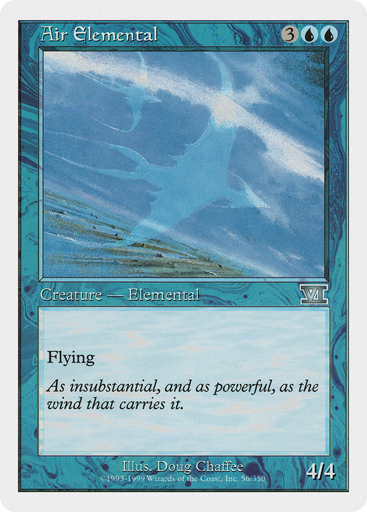 Air Elemental (056) - Classic Sixth Edition