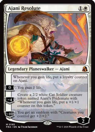 Ajani Resolute (195) - Reality Fracture
