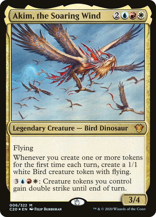 Akim, the Soaring Wind (006) - Commander 2020