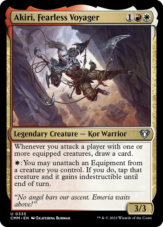 Akiri, Fearless Voyager (335) - Commander Masters