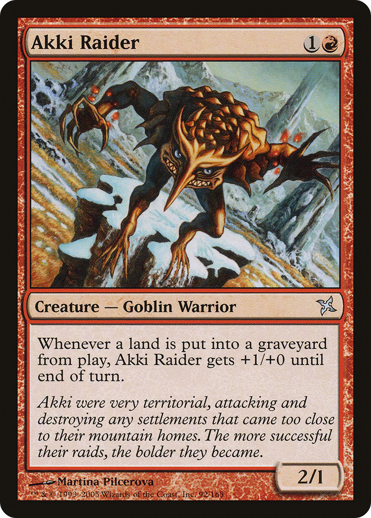 Akki Raider (092) Foil - Betrayers of Kamigawa
