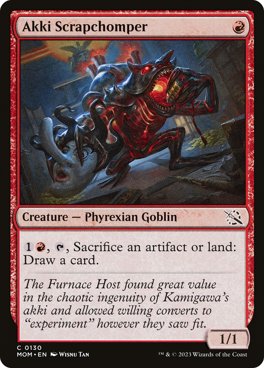 Akki Scrapchomper (130) - March of the Machine Foil