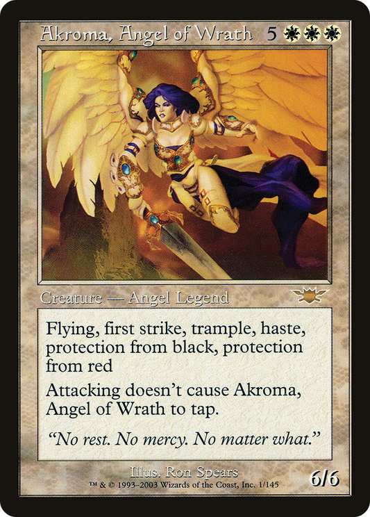 Akroma, Angel of Wrath (001) - Legions