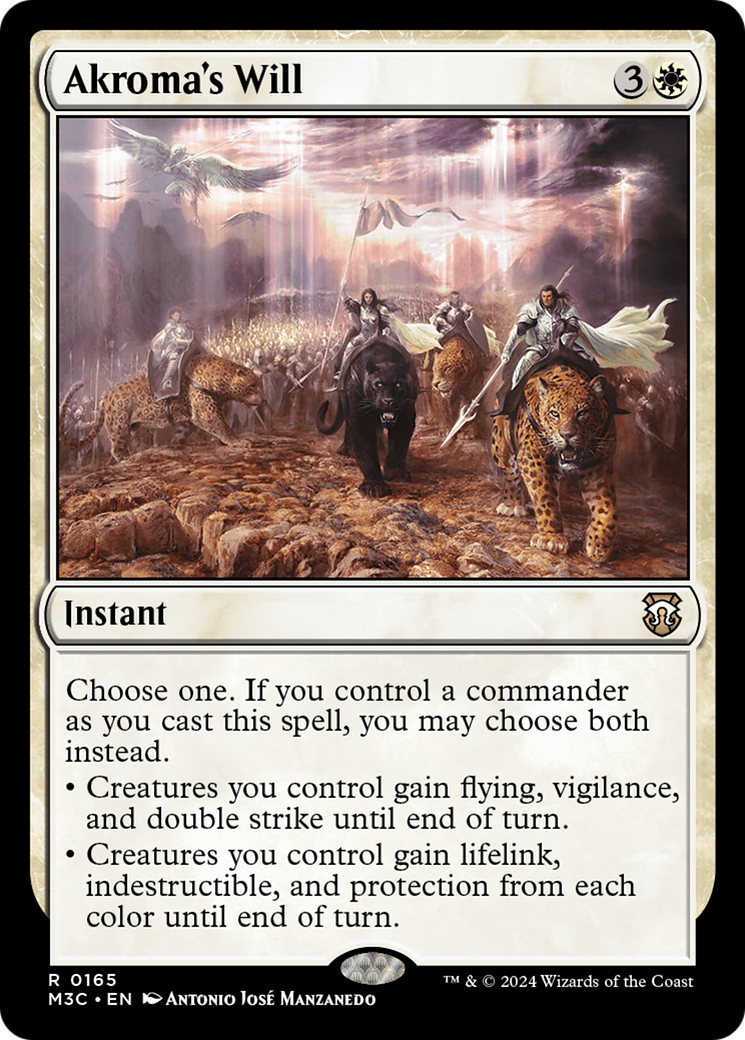 Akroma's Will (165) - Commander: Modern Horizons 3