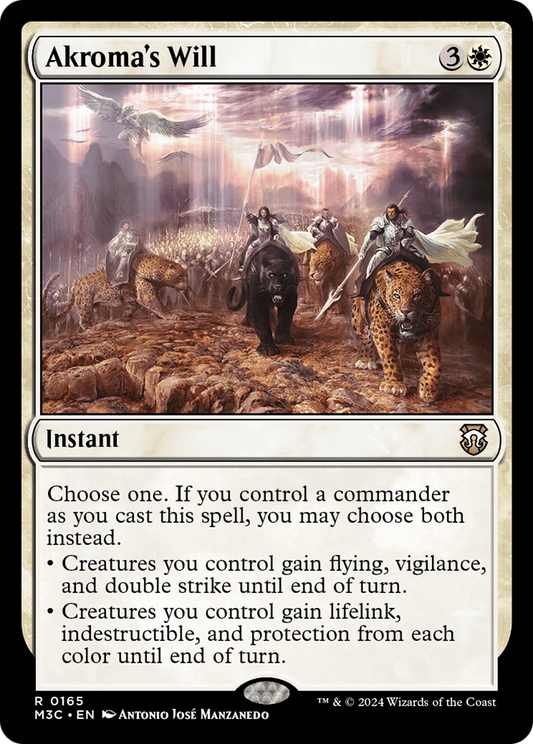 Akroma's Will (165) - Commander: Modern Horizons 3